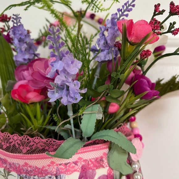 Decorated oversized tin can - Picture 6 of 13